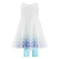 thumbnail image 3 of Disney Store Frozen 2 Elsa Snow Queen Princess Costume Gown Dress Set Girls Size 4 XS, 3 of 4
