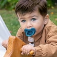 thumbnail image 2 of Chicco PhysioForma® Luxe One-Piece Silicone Pacifier, 16-24 Months, 2pk - Ocean Blue, New, 2 of 9