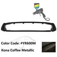 thumbnail image 2 of Ikon Motorsports 4PCS Stand Up Rear Trunk Spoiler Wing Lip For 2012-2015 Honda Civic 9th Gen Sedan, Mugen Style Painted #YR600M Kona Coffee Metallic, 2 of 3