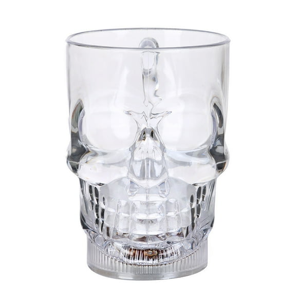 LED Inductive Rainbow Color Flashing Light Glow Mugs Glass Party Cup Gift