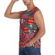 thumbnail image 3 of Fotbe Fire Sign Men's Camiseta sin Mangas Estampada para Hombres, Playera Casual para Gimnasio, Entrenamiento, Playa-Small, 3 of 7