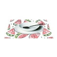 thumbnail image 3 of Watermelon Summer Time 12×18 inch Placemats Heat Resistant Washable Foldable Rectangular Placemats Set Decoration Indoor Outdoor for Kitchen Dining Table 1PC, 3 of 8