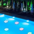 thumbnail image 6 of IP68 Waterproof LED Underwater Pool Light - Submersible RGB Fountain Light With Remote 12 Colors Magnetic For Spa Pond, 6 of 6