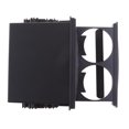 thumbnail image 1 of Car  Double Din Radio Drink Cup Holder Tray Storage Box, 1 of 10