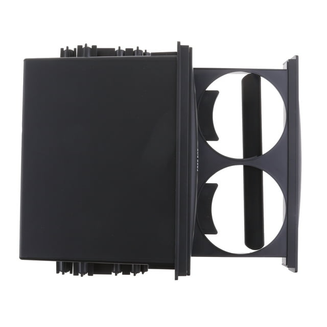 Boîte de Rangement pour Gobelets de Voiture Double Din Radio