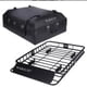 thumbnail image 4 of Yeshouse Cesta portaequipajes Global Roof Rack de 64" x 39" – Portaequipajes de techo resistente de 200 lb – Portaequipajes de acero con recubrimiento en polvo y protección contra el viento, 4 of 8