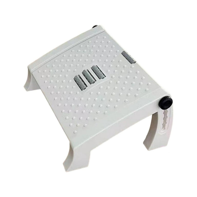 Foot Rest with Massage Surface Non Slip Foot Stool for Office Work