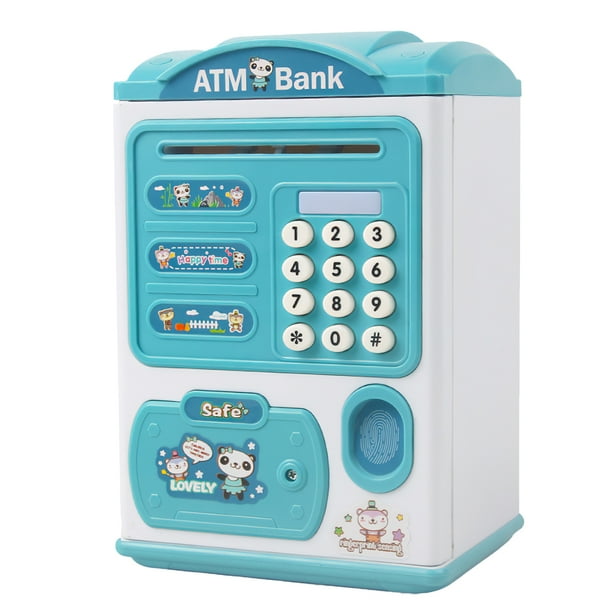 2020 Electronic Piggy Bank ATM Password Paper Safe ATM Banknote Auto Saving Box Scroll Money