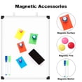 thumbnail image 4 of AGCAN Small Whiteboard 17" x 13" Mangetic Dry Erase Board for Kids Mini Marker Board for Child, 4 of 10