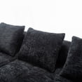 thumbnail image 2 of Modern Modular L-shaped Sectional Sofa 98.42-inch with Chaise Lounge, Chenille Fabric, 2 of 23