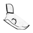 thumbnail image 2 of Clear Poncho Rain, Hooded Dog Raincoat Poncho, EVA Waterproof Dog Rain Coat for Small Medium Dogs Walking Outdoor Outing, 2 of 4