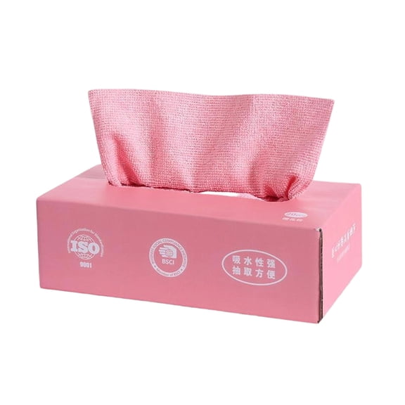 Thickened Disposable Kitchen Cloths Water-Washable Lazy Dish Wipes,Heavy-Duty Reusable Multipurpose Cleaning Rag for Dishes Counters and Spills,Convenient Time-Saving Household Cleaning Tool-B