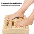 OYNGDWE Luxurious Premium Wooden Foot Roller for Ultimate Relaxing