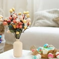 thumbnail image 4 of Matoen Artificial Easter Eggs and Berries Decorative Spring Floral Stems Easter Floral Picks Easter Egg Twig Branches Floral Arrangement Centerpiece Wreath Decoration, 4 of 8