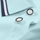thumbnail image 4 of Blusa de Manga Corta con Cuello Suave Cuello de los Hombres, Camisa Ligera Y Casual, 4 of 4