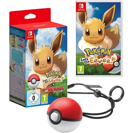 Pokémon: Let’s Go, Eevee! w/ Poké Ball Plus Video Game for Nintendo