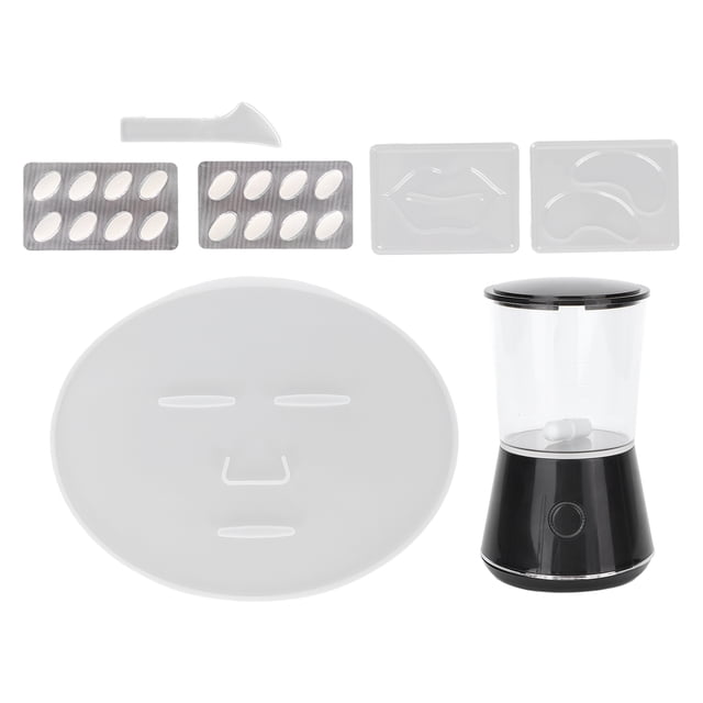 DIY Facial Machine, 5 Minutes Production Healthy Facial Care Maker With Lip Patch For Home Use