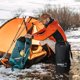 thumbnail image 4 of Bolsa seca impermeable con bolsillo frontal con cremallera que mantiene el equipo seco para kayak, playa, rafting, paseos en bote, senderismo, camping y pesca con teléfono resistente al agua, 4 of 5