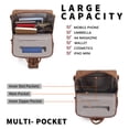 thumbnail image 6 of GOIACII Backpack Purse for Women Travel Backpack PU Leather Ladies Handbag Designer Ladies Fashion Travel Shoulder Bags with Tassel, 6 of 8