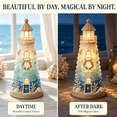thumbnail image 5 of DIY Lighted Sea Glass-Style Lighthouse Kit Collection, DIY Sea Glass Lighthouse Kit with Pieces & Guide, Adults Craft Kit, Handmade Ocean Beach Decor Gift for Craft Lovers, 5 of 8