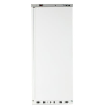 Maxx Cold Single Door Economy Reach-In Refrigerator  30.6 W  23 cu. ft. Storage Capacity  in White (MXX-23RHC)