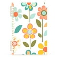 thumbnail image 7 of FORMRS 1-Subject Spiral Notebook 8" x 5" College Ruled 60 Refillable Sheet A5 Hard Cover, Orange Retro Flower, 7 of 7