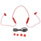 thumbnail image 1 of Auriculares Bluetooth Auriculares inalámbricos montados en el cuello Banda para el cuello Auriculares deportivos Tapones para los oídos con reducción de ruido con micrófonoRojo, 1 of 5