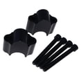 thumbnail image 2 of DYNWAVECA Motorcycle Handlebar Riser Extension Clamp Adapter Spare Parts Height Adapter Sturdy Modified for Motorcycle Accessories Black, 2 of 10