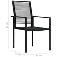 thumbnail image 2 of vidaXL 5 Piece Garden Dining Set, 2 of 8