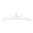 thumbnail image 2 of 84"W x 21"H x 4"D x 4"F, 6/12 Pitch, Vanguard Architectural Grade PVC Gable Bracket, 2 of 8