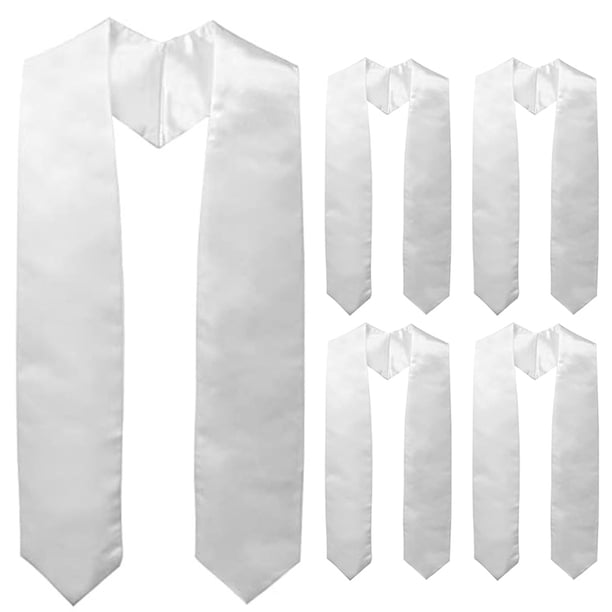 5pcs Stoles de graduación Partido de graduación Fajas de Graduación de Honor Fajas para mujeres hombres