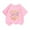 A-Pink117, variant on XAOWF Child Kid Girls T Shirt Round Neck Cute Personality Printed Short Sleeve Loose Fit Tee Summer Casual Relaxed Fit Versatile Tops 2-4 Years