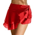 thumbnail image 2 of Women's Chiffon Sarong Swimsuit Coverup Beach Bathing Suit Wrap Skirt S XL, 2 of 7