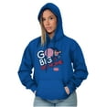thumbnail image 4 of Dubble Bubble Go Big Or Go Home Logo Hoodie Sweatshirt Women Men Brisco Brands M, 4 of 6