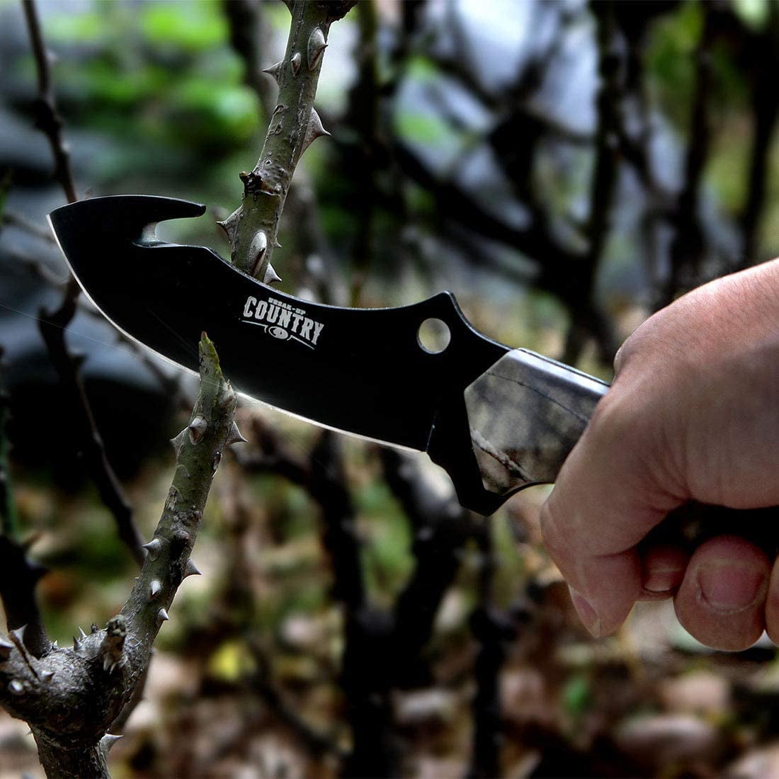 The Trooper 2 Piece Hunting Knife Set 