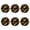 Black, variant on WINDLAND 6Pcs Eye Catching Sunflowers Party Lanterns 9.8Inch Hanging Paper Decorations for Porch and Backyard Celebration