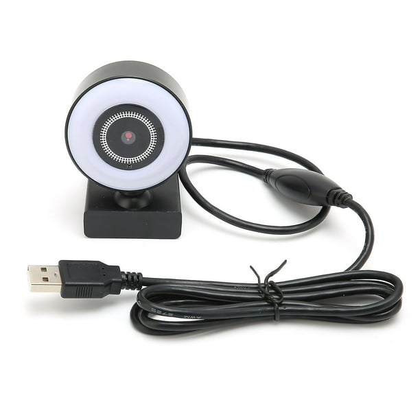 Webcam 1080P HD 30FPS USB 2.0 avec microphone intégré pour vidéoconférences et diffusions en direct sur le Web