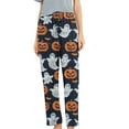 thumbnail image 2 of Drovellove Men's and Women's Soft Casual Printed Pajama Pants with Drawstring Elastic Waist - Cropped Pants Comfy Lounge Trousers for Sleep, Relaxing, or Wearing Around the House, 2 of 6