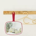 thumbnail image 5 of Handheld Mirror, Portable Hand Mirror with Hanging Hole in Handle, Pink 7.4" W x 10.4" L, 5 of 5