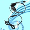 thumbnail image 4 of Computer Phone Headset, Call Center Headset Hearing Protection Plug And Play  For Business For Online Course Space Gray,Rose Gold, 4 of 8