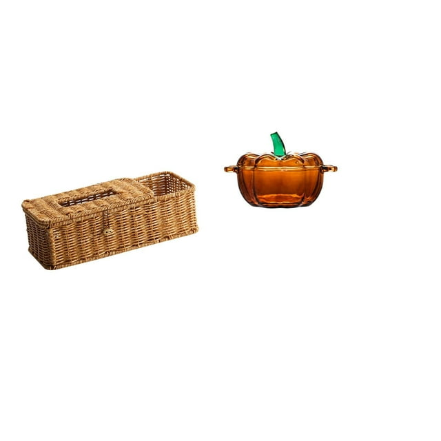 Estuche para pañuelos de escritorio,Caja de pañuelos faciales de papel retro de madera,Tapa para caja de pañuelos,porta servilletas de papel facial,Plato de dulces,Plato de dulces de vidrio