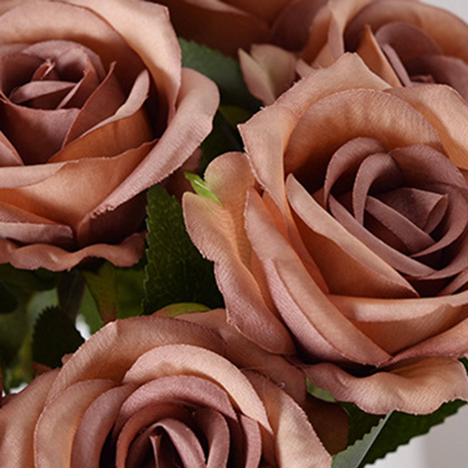 Hadanceo Fake Flower DIY Floral Arrangement Rose Fake Flower Pastoral