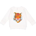 thumbnail image 2 of Inktastic Tiger Head Toddler Sweatshirt, 2 of 4