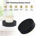 thumbnail image 3 of 5.7 inch Automatic Professional Photography Turntable 360 \u200b\u200bDegree Rotating Video/Jewelry/ Watch Display Stand - Black, 3 of 5