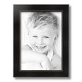 thumbnail image 2 of ArtToFrames 10" x 14" Honors Black with Silver Picture Frame, 10x14 inch Black Wood Poster Frame (WOM-5157),  Pack, 2 of 7