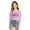 00-Purple#290, variant on Kiijoy Girls Casual T Shirt Letter Print Off The Shoulder Short Sleeve Tshirt, Black, Sizes 7-8