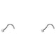 thumbnail image 4 of Sonducket Girls Nose Studs Decorations Young Girls Dressing Facial Body Ornament Simple Decor Stainless Style Steel Gift Blanco2 2Conjunto, 4 of 6