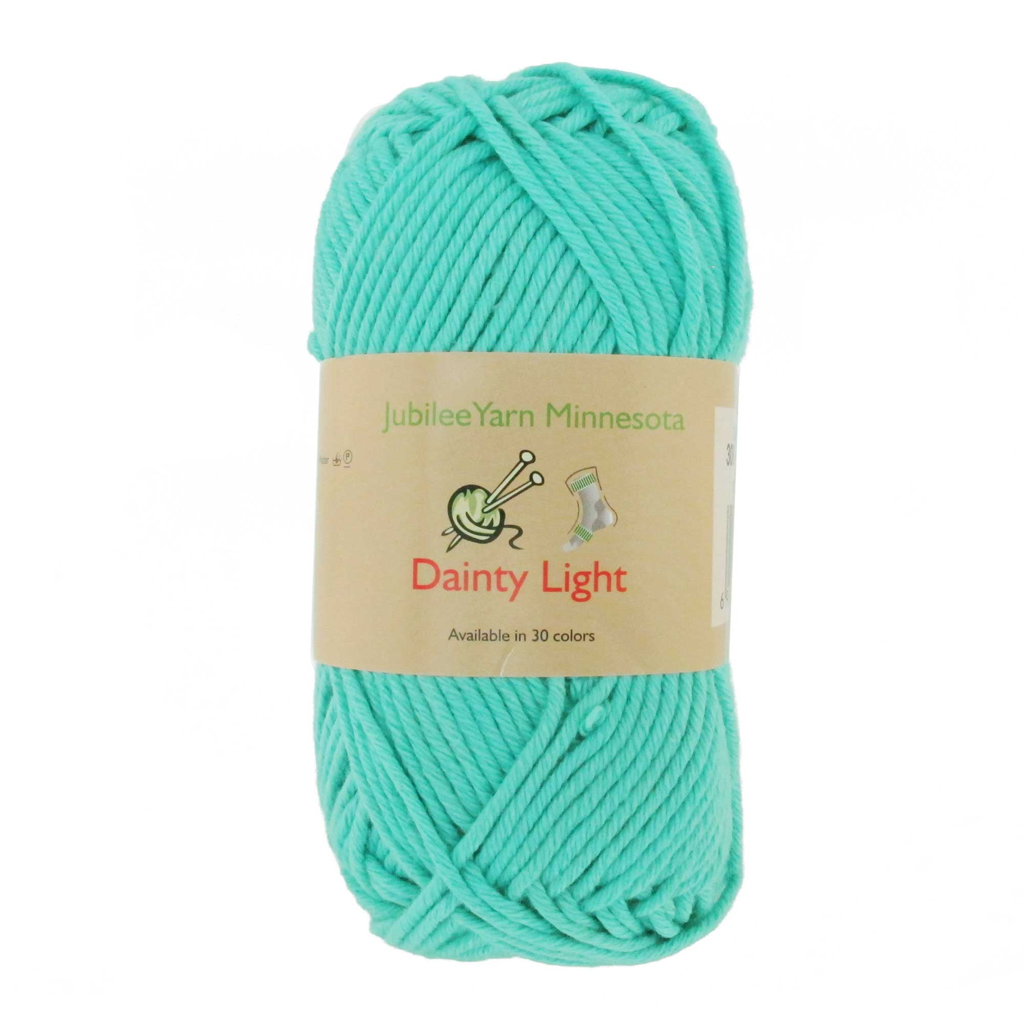 JubileeYarn Medium Gauge Worsted Weight Yarn - Dainty Light - 4 Skeins -  100% Cotton - Sand - Color 1225 