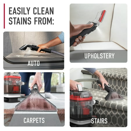 Hoover CleanSlate Portable Carpet and Upholstery Pet Spot Cleaner, FH14010, 1 Count, New