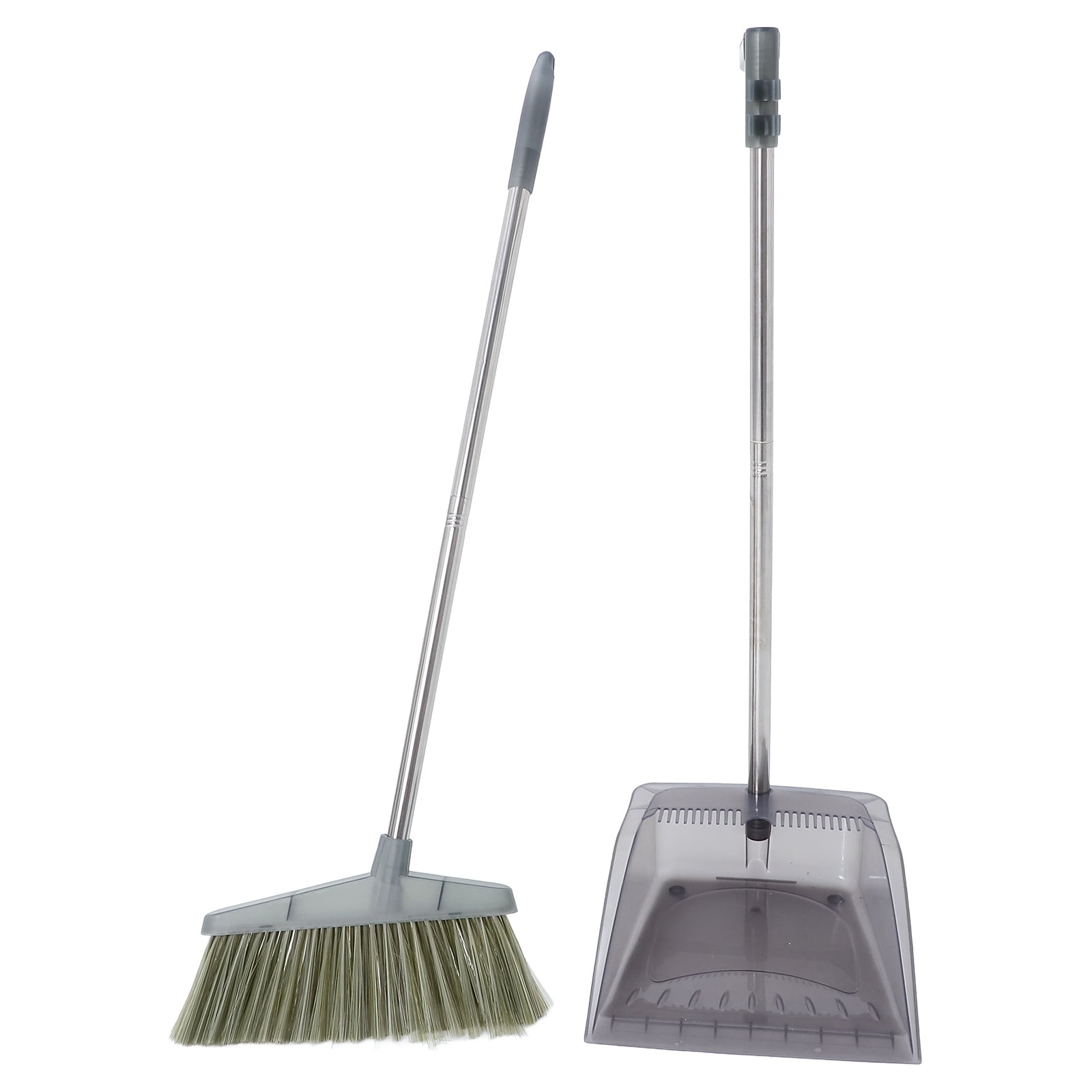 1 Set Broom And Dustpan Set With Long Handle Broom And Dustpan Broom And Dustpan Set For Home Broom Dustpan Indoor Broom And Dustpan Set